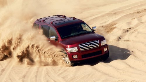 2004 Range Rover vs. Lexus LX 470 vs. Lincoln Navigator vs. Infiniti QX56 Comparison Test
