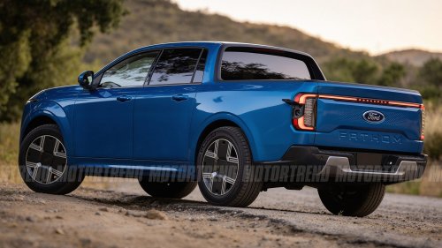 Official: Ford’s $29,495 Small EV Truck Is Called Fathom, Not Ranchero
