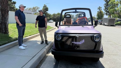 Driving Chip, the $18,000 Electric Low-Speed Vehicle That Talks and Can Park Itself