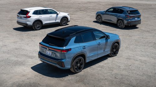 Honda, Honda CR-V, Mazda, Mazda CX-5, SUV, 2026 Honda CR-V vs. VW Tiguan vs. Mazda CX-5 Comparison Test: Which Compact SUV Is Best?