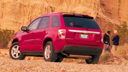 Ford, Ford Escape, Chevrolet, Chevrolet Equinox, Saturn, Hyundai, Hyundai Santa Fe, Ford Escape vs. Chevrolet Equinox vs. Saturn VUE Red Line vs. Hyundai Santa Fe Comparison Test