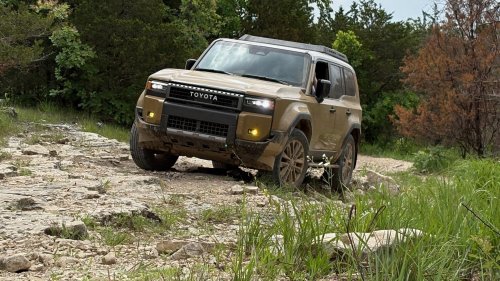 This Toyota Land Cruiser Did an Off-Road Trail on Street Tires