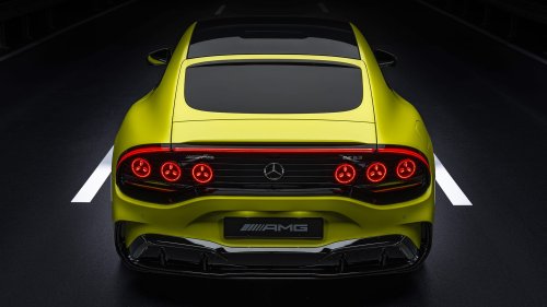 2027 Mercedes-AMG GT 4-Door Coupe EV First Look: Electric-Powered Techno-Muscle on Steroids