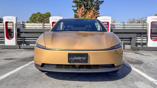 We Caught a Tesla Cybercab Prototype Charging, and It Revealed More Than Expected