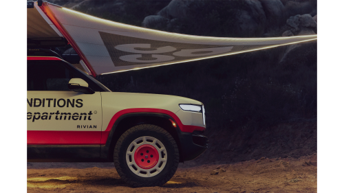 Rivian, Rivian and Nike ACG Teamed Up to Build a Custom R1T Mobile Hydration and Snack Station