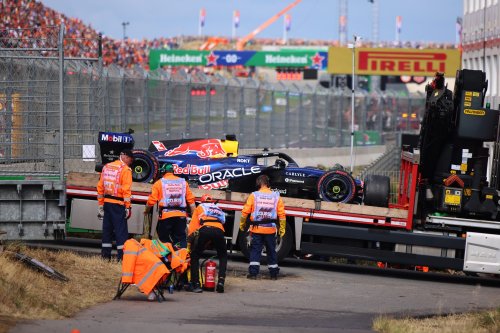 Dutch Grand Prix Red Flagged as Verstappen Crashes Out of Final F1 Home GP
