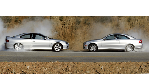2004 Mercedes-Benz CLK55 AMG vs. 2004 Pontiac GTO Comparison
