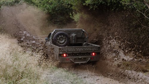 JLR Builds a Defender-Based Military Truck Called the Wolf Series II