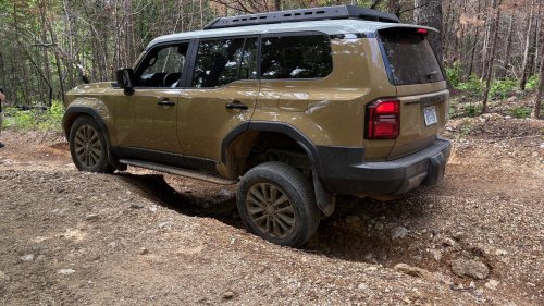 This Toyota Land Cruiser Did an Off-Road Trail on Street Tires