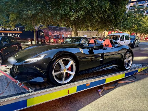 London Police Seize Ferrari SP2 Monza, Lamborghini Revuelto Among 90 Cars Worth $10 Million
