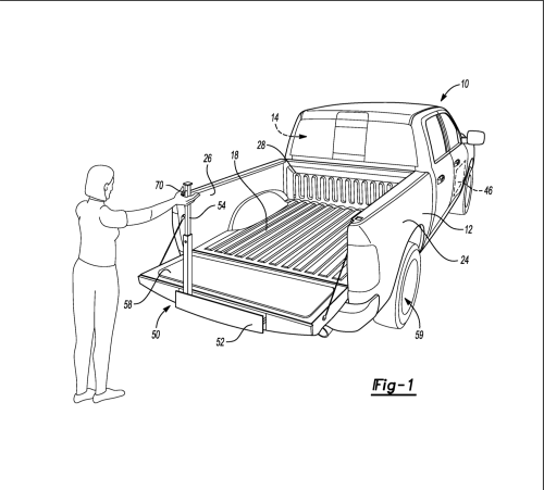 Ford, Ford Patents a Pickup You Can Move by Pushing on It