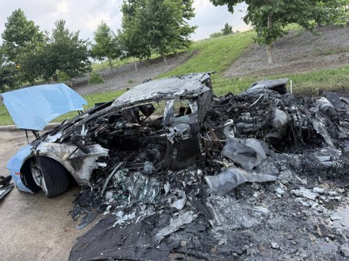Lamborghini Revuelto, Aventador Crash in Texas Leaves 1 Supercar Burned to a Crisp