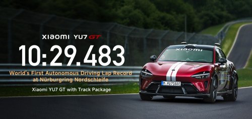 Xiaomi, Xiaomi YU7 GT Makes Nurburgring History, Sets 10:29 Lap Time Without a Driver