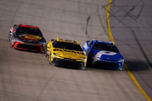 Denny Hamlin Turns Jumped Start and Penalty at Nashville into 62nd Career NASCAR Cup Series Win