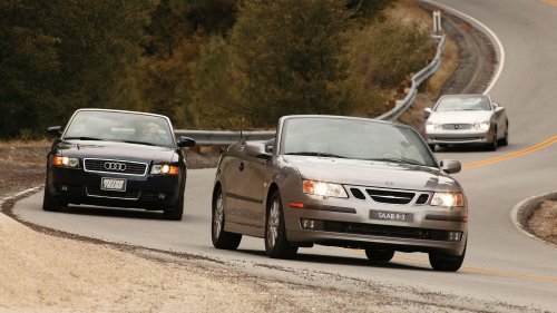 2004 Audi A4 Cabriolet vs. Mercedes CLK320 vs. Saab 9-3 Comparison Test