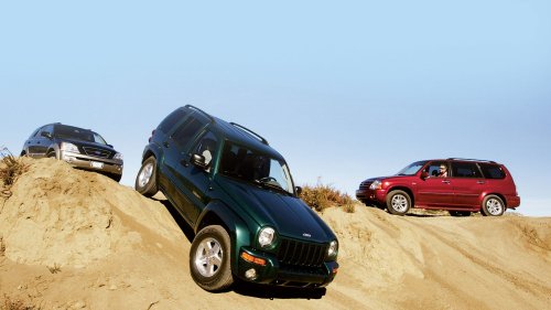 Jeep, Jeep Liberty, Kia, Kia Sorento, Suzuki, 2004 Jeep Liberty vs. Kia Sorento vs. Suzuki XL-7 Comparison Test