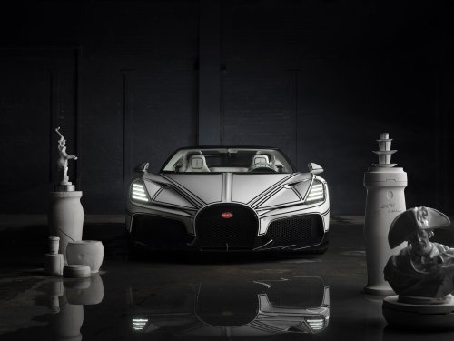 Bugatti, Bugatti W16 Mistral ‘Blanc Éternel’ Is a Salute to Porcelain