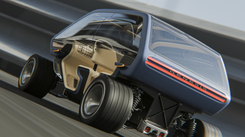 Genesis, The Genesis Box Buggy Can Rip Four-Wheel Peels on the Golf Course