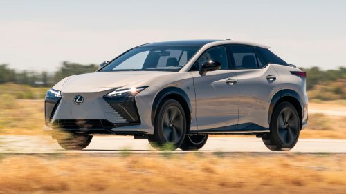 2026 Lexus RZ550e F Sport First Test: F Is for Fast in a Straight Line