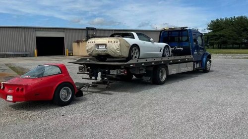 Chevrolet, Historic Chevrolet Corvettes Rescued at Mid America Motorworks After Tornado