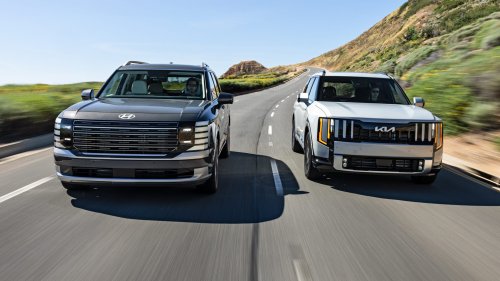 Kia, Kia Telluride, Hyundai, Hyundai Palisade, 2027 Kia Telluride Hybrid vs. 2026 Hyundai Palisade Hybrid Comparison: Same DNA, Different Personalities