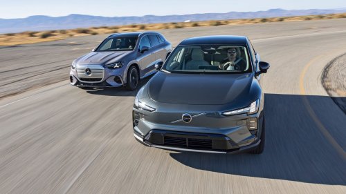 2027 Mercedes-Benz GLC400 vs. Volvo EX60 Comparison Test: The Better Luxury EV Isn’t the One We Expected