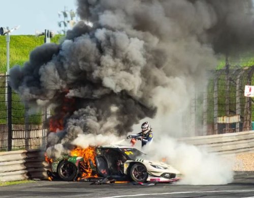 Millroy Claims Fellow Driver Saved his Life Following Fiery China GT Crash