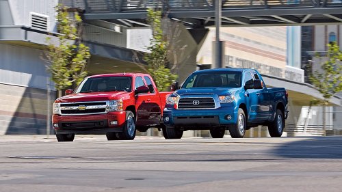 Chevrolet, Chevrolet Silverado, Toyota, Toyota Tundra, Chevrolet Silverado LTZ Z60 vs. Toyota Tundra Limited TRD