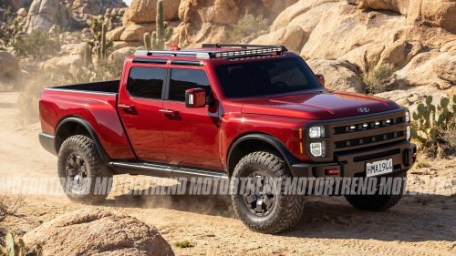 Hyundai, Toyota, Here’s How Hyundai’s Upcoming Toyota Tacoma-Fighting Midsize Pickup Truck Could Look