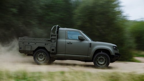 JLR Builds a Defender-Based Military Truck Called the Wolf Series II
