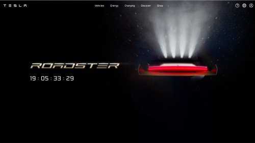 3..2..1... Tesla Roadster 2.0 set to Launch on October 1