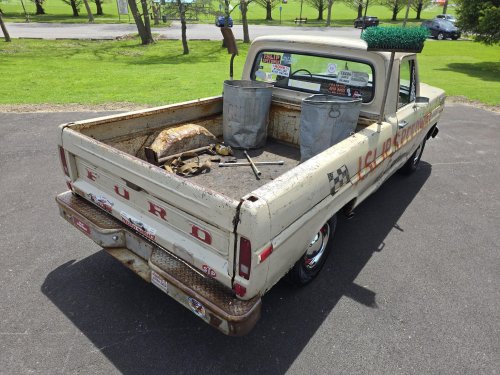 Ford, 1971 Ford Pickup on BaT Is a Piece of Long Island Racing History