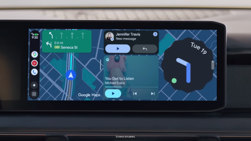 Android Auto Updates: Full-Screen View, More AI, In-Car Video
