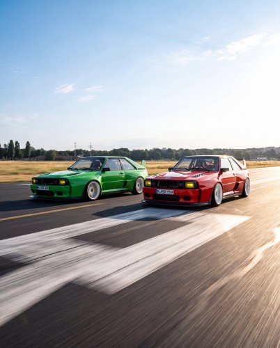 Audi, Audi Sport Quattro Makes 500+ Horsepower Return in Restomod Form