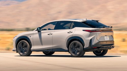 2026 Lexus RZ550e F Sport First Test: F Is for Fast in a Straight Line
