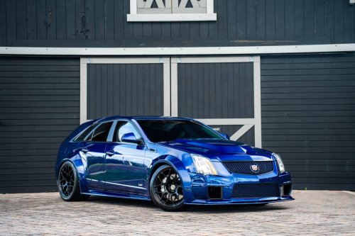 This 2012 Cadillac CTS-V Wagon on BaT Has a Little Extra