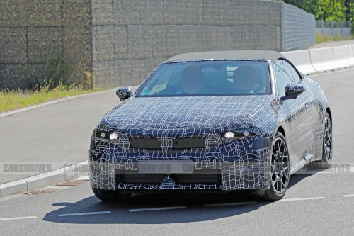 BMW, BMW i4, BMW i4 Convertible Spotted with Soft Top and Neue Klasse Styling