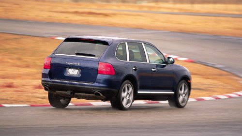2003 Porsche Cayenne S vs. 2004 BMW X5, Infiniti FX45, and Cadillac SRX Comparison Test