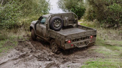 JLR Builds a Defender-Based Military Truck Called the Wolf Series II