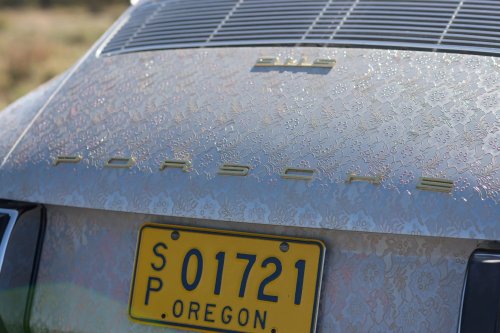 Porsche, Artist Who Created This Lace-Patterned Porsche 911S Buys It Back