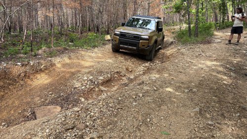 This Toyota Land Cruiser Did an Off-Road Trail on Street Tires
