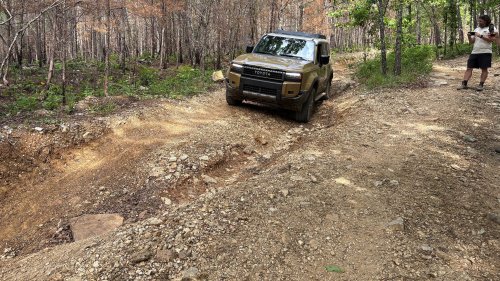This Toyota Land Cruiser Did an Off-Road Trail on Street Tires