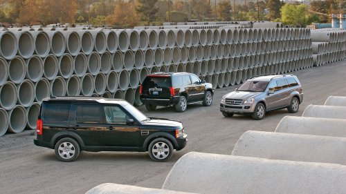 2007 Cadillac Escalade vs Mercedes-Benz GL450 vs Land Rover LR3 Comparison