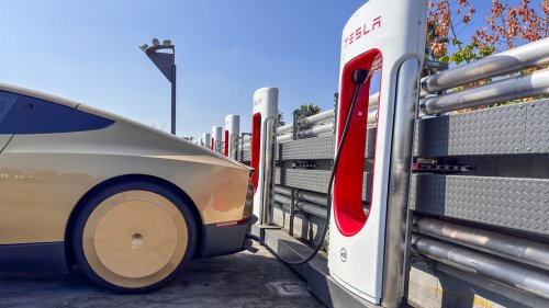 Tesla, We Caught a Tesla Cybercab Prototype Charging, and It Revealed More Than Expected