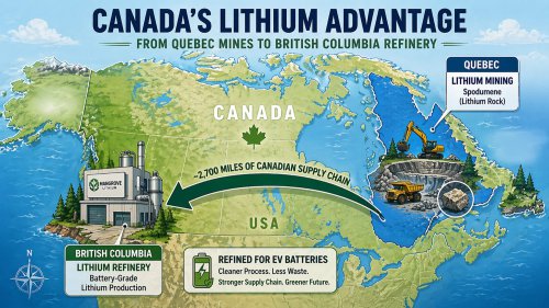 Canada Lithium Refinery Breakthrough | Mangrove Process vs U.S. EV Supply Chain