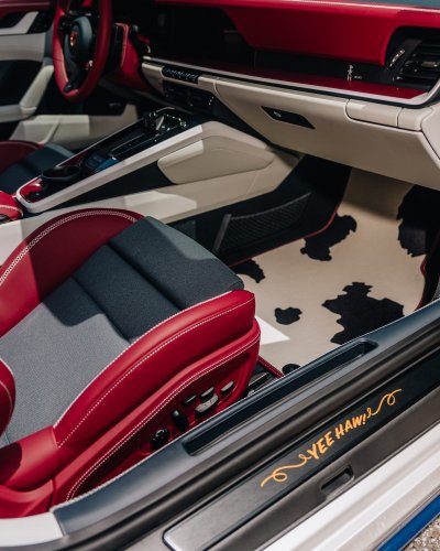 Porsche, How Porsche Sonderwunsch Created Unique Denim Fabric for 'Toy Story 5' 911s