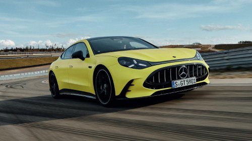 2027 Mercedes-AMG GT 4-Door Coupe EV First Look: Electric-Powered Techno-Muscle on Steroids