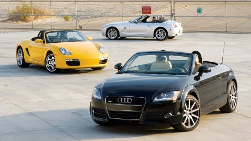 2007 Audi TT vs. BMW Z4 vs. Porsche Boxster Comparison Test