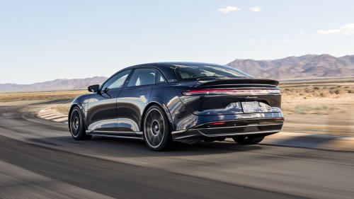 Lucid, 2025 Lucid Air Sapphire Track Lap Test: EV Sedan Defies Its Weight