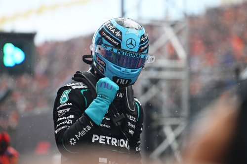 George Russell Goes Wire to Wire for the Win in First Dutch Sprint Race
